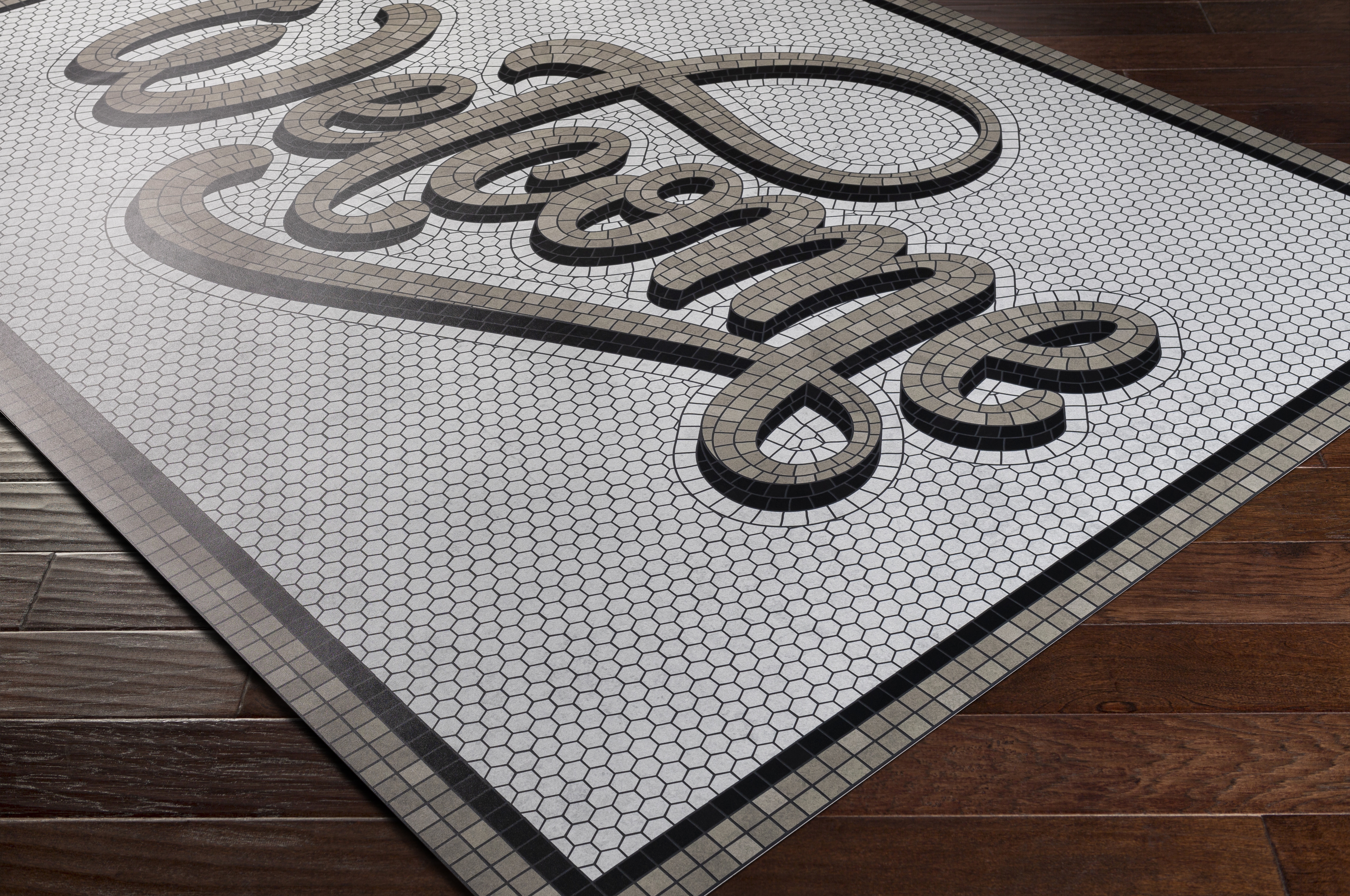 Vinilo White Indoor 2' x 3' Machine Woven Rug - Image 6