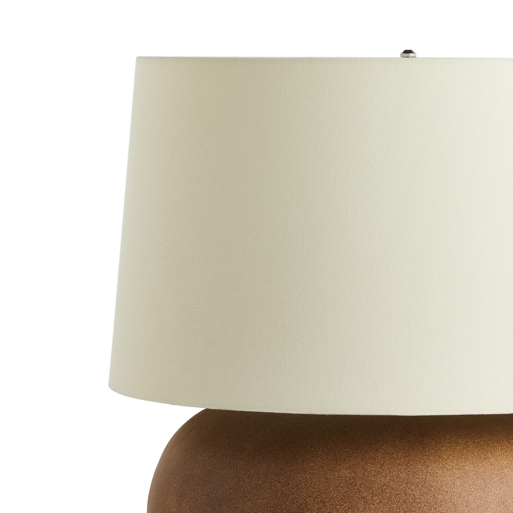 Kragen Table Lamp - Dark Sand Porcelain Ceramic - Image 4