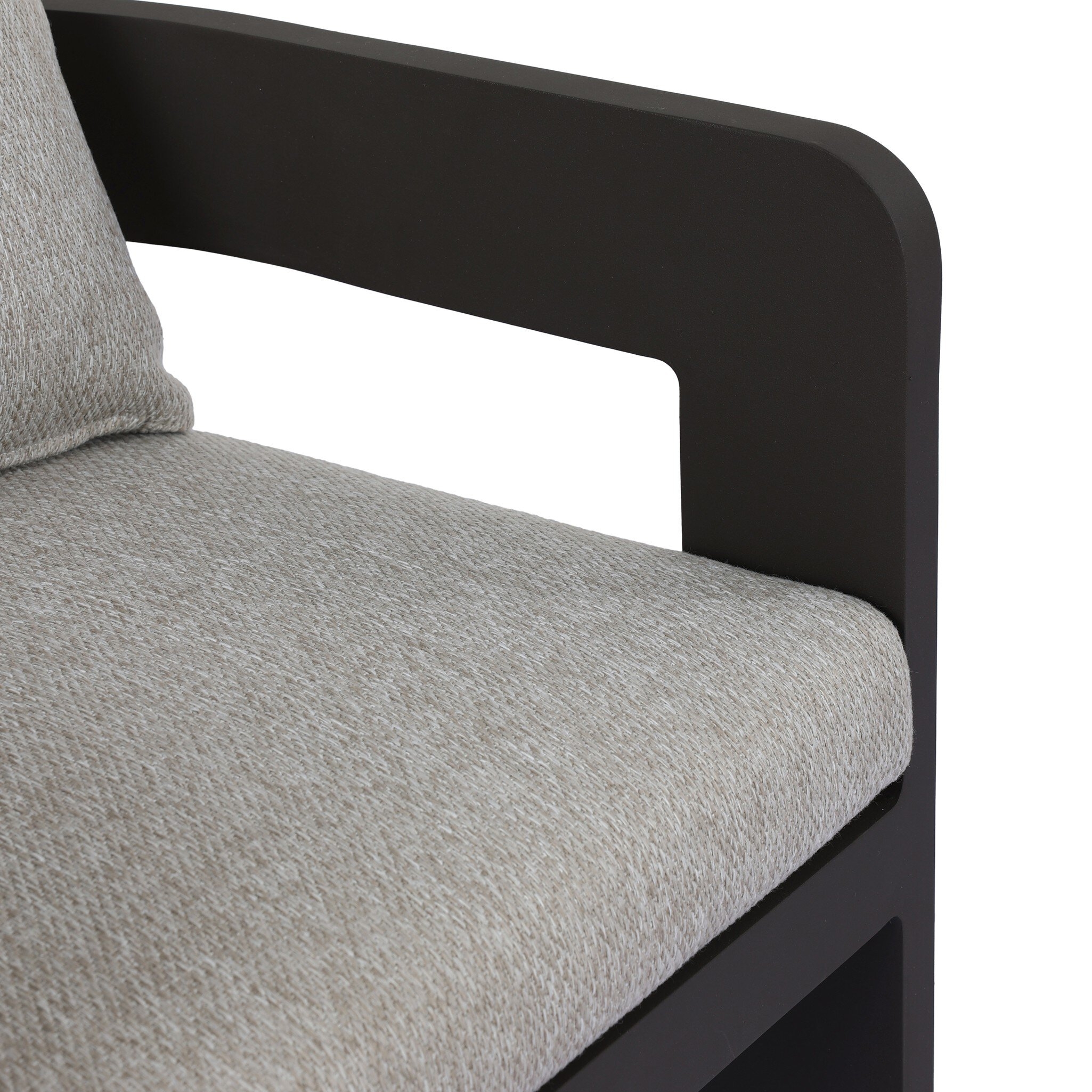 Jackson Outdoor Metal Dining Chair - Concha Fog - Image 10