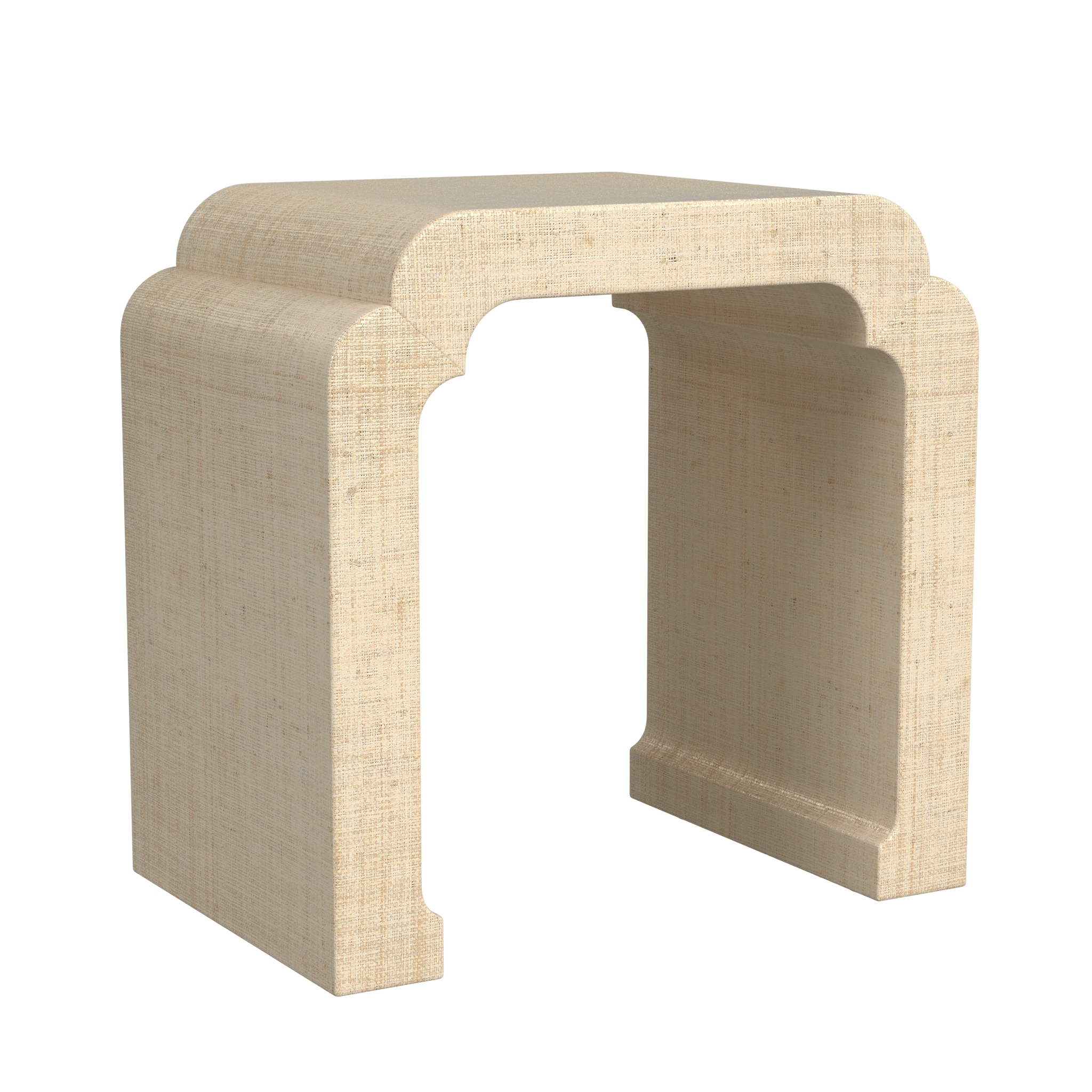 Chatham Natural Raffia Side Table - Image 0