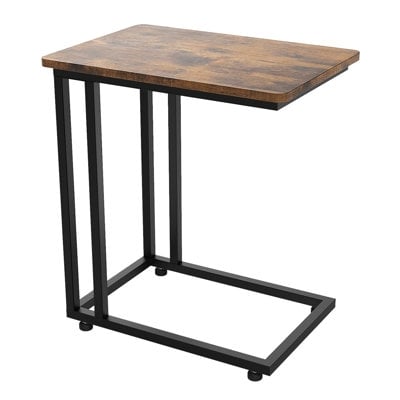 C Shaped Side Table End Table - Image 0