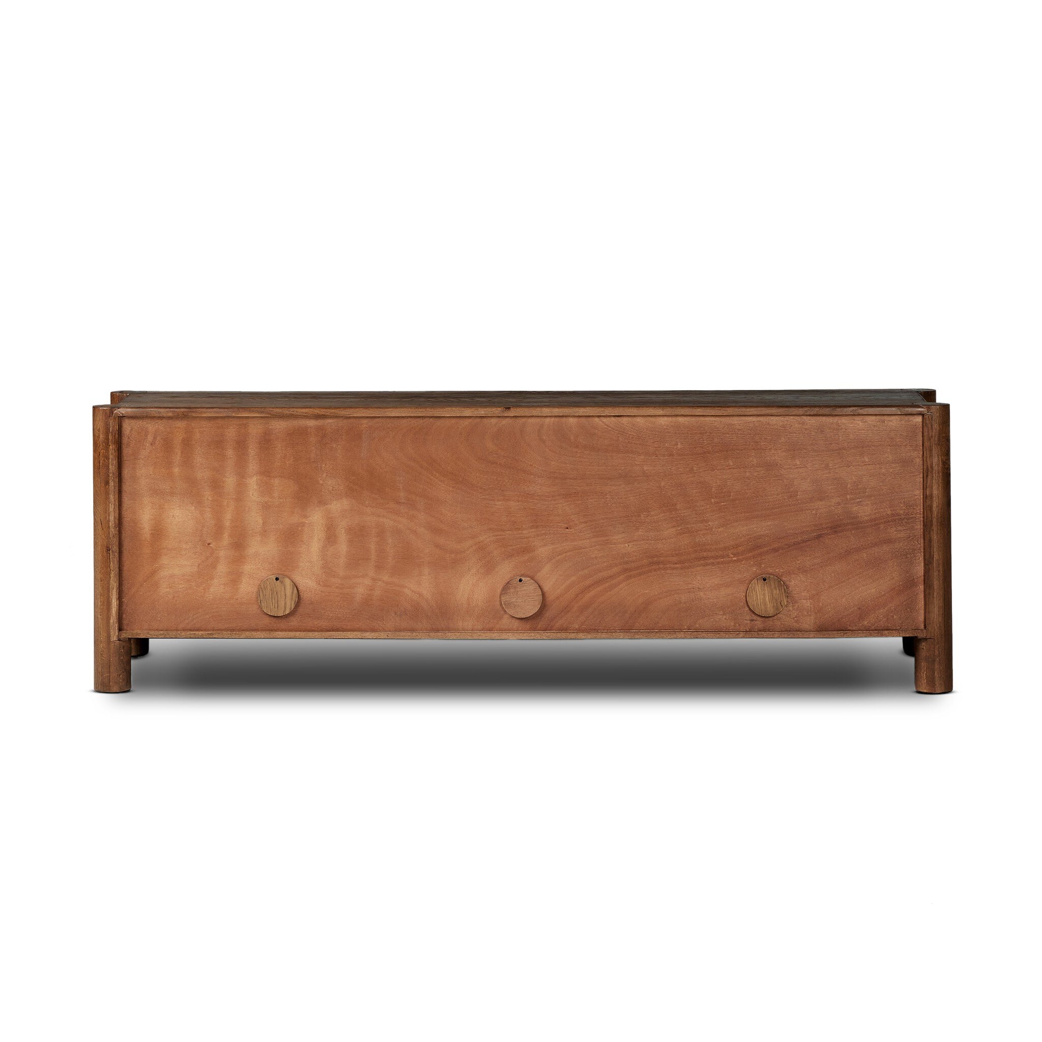Ezri Media Console - Cocoa Oak - Image 4