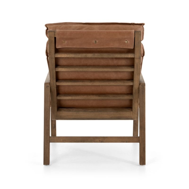 Tanner Chaps Chair, Saddle Leather - Image 4