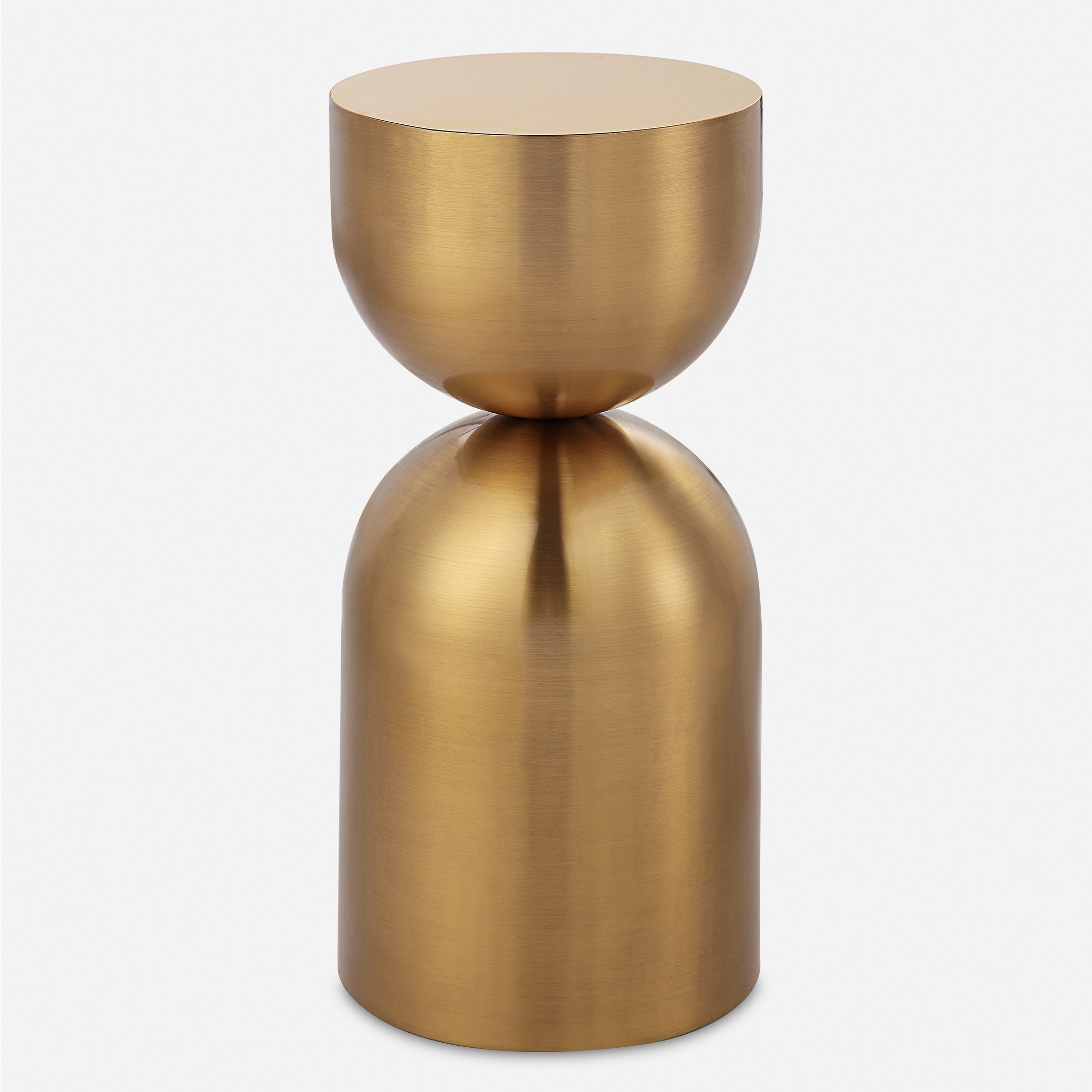 Golden Vessel Modern Accent Table - Image 0