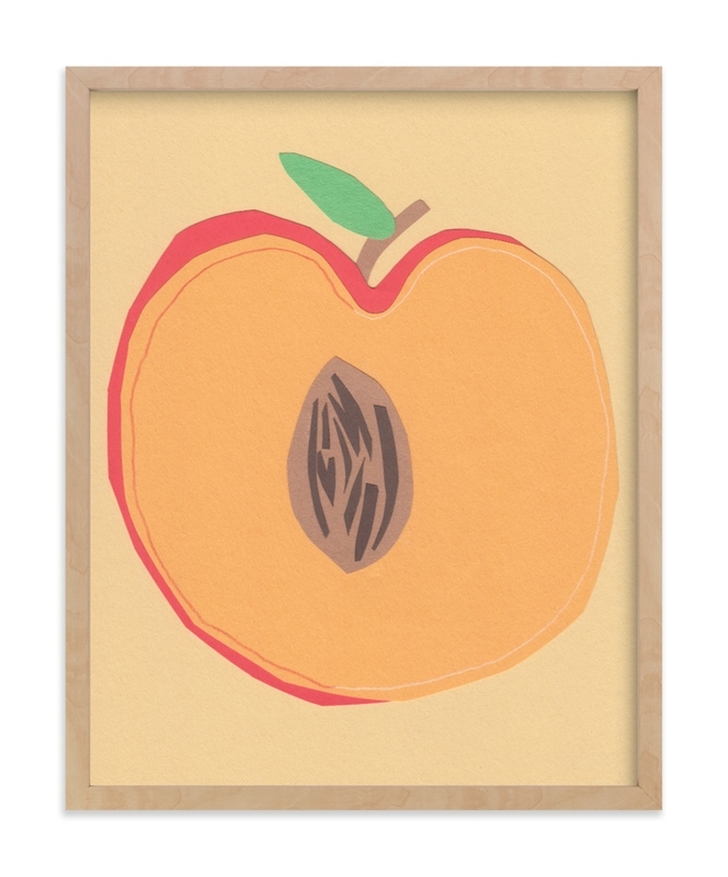 Peach Pit Limited Edition Fine Art Print 1 - Image 0