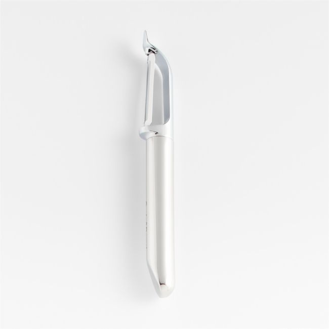 Crate & Barrel Stainless Steel Straight Peeler - Image 0