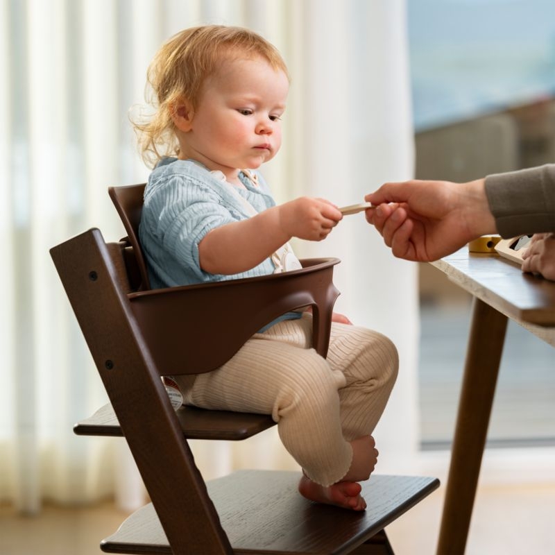Stokke ® Tripp Trapp ® Warm Brown Oak Wood Baby High Chair - Image 3