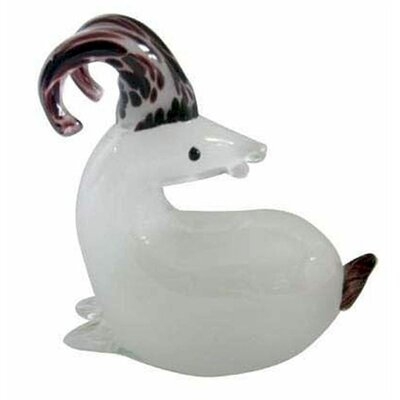 Ouray Glasss Goat Figurine - Image 0