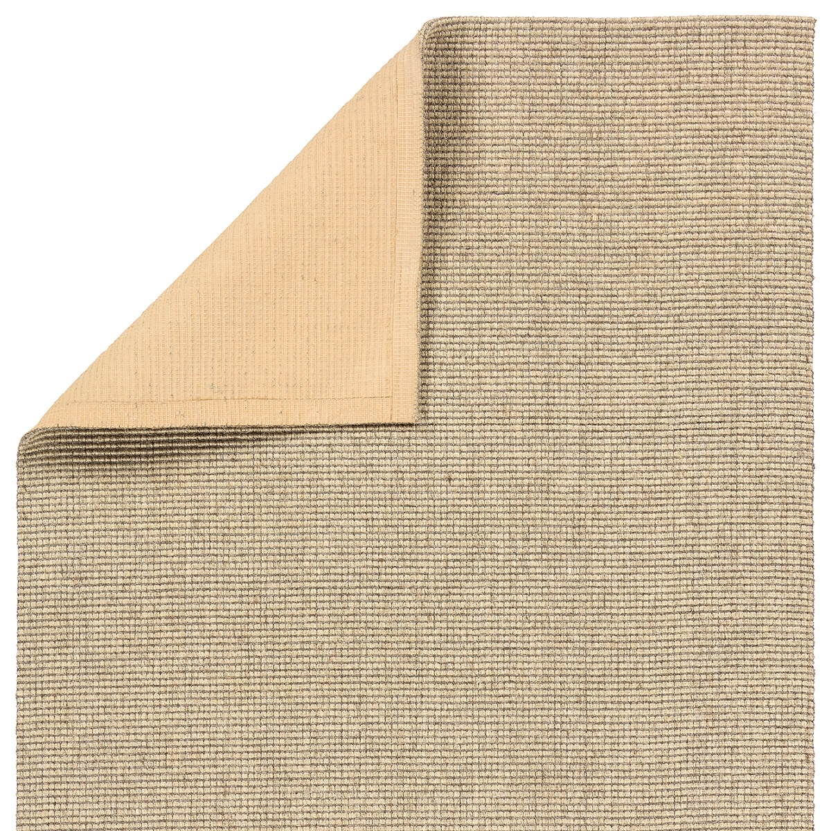 Laney BHN02 Handmade Solid Tan Area Rug (8'6"x11'6") - Image 2