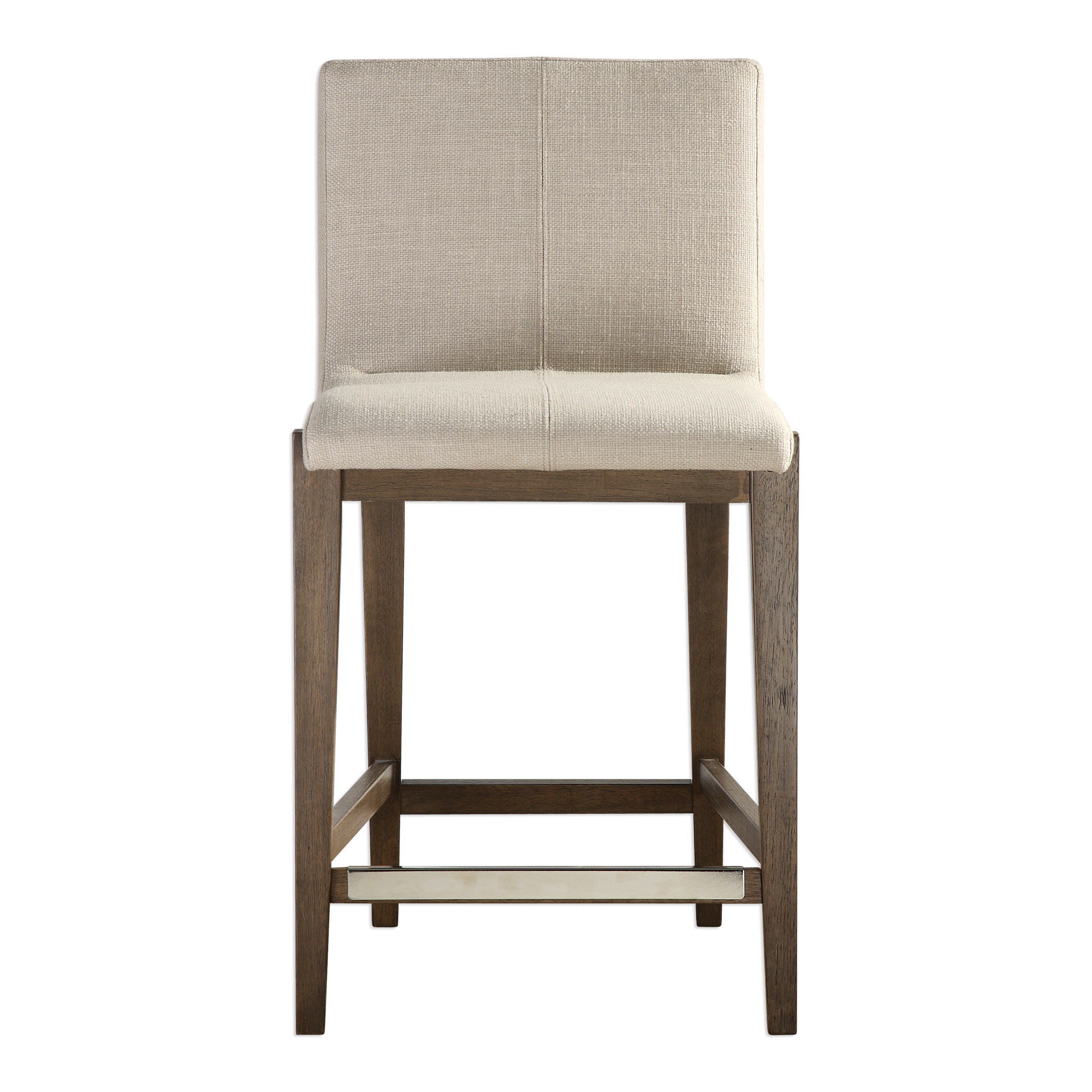 Klemens Linen Counter Stool - Image 3
