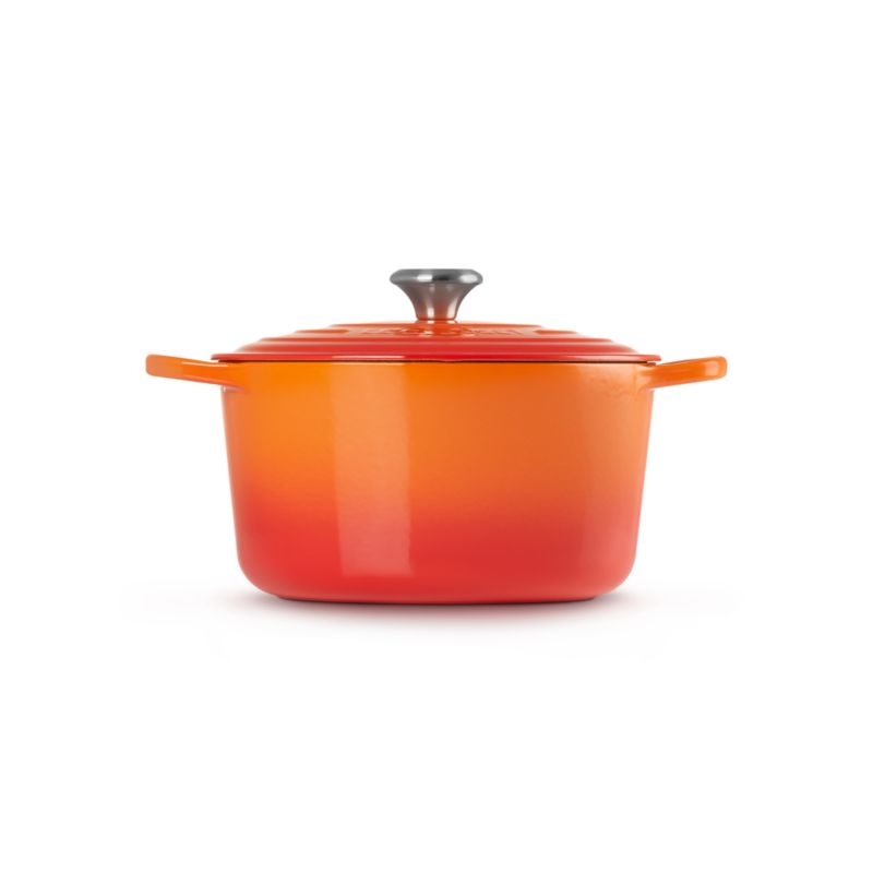 Le Creuset ® Signature 6.5-Qt. Flame Enameled Cast Iron Deep Round Oven - Image 2
