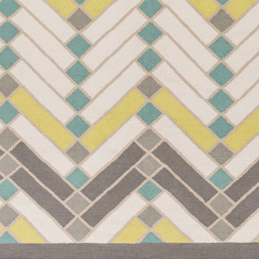 Savannah Green Indoor 2' x 3' Handmade Rug - Image 0