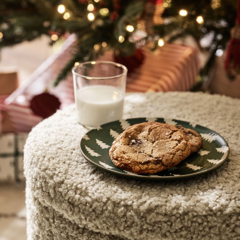 Green Trees Stoneware Salad Plate - Image 2