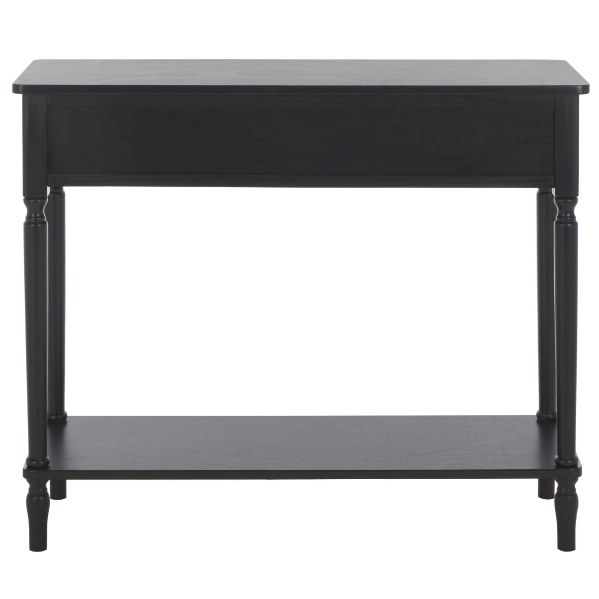 Haven 2 Drawer Small Console - Matte Black - Image 7