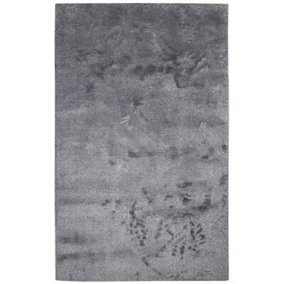 One-of-a-Kind Hand-Knotted 5' x 8' Polypropylene Area Rug in Gray - Image 0