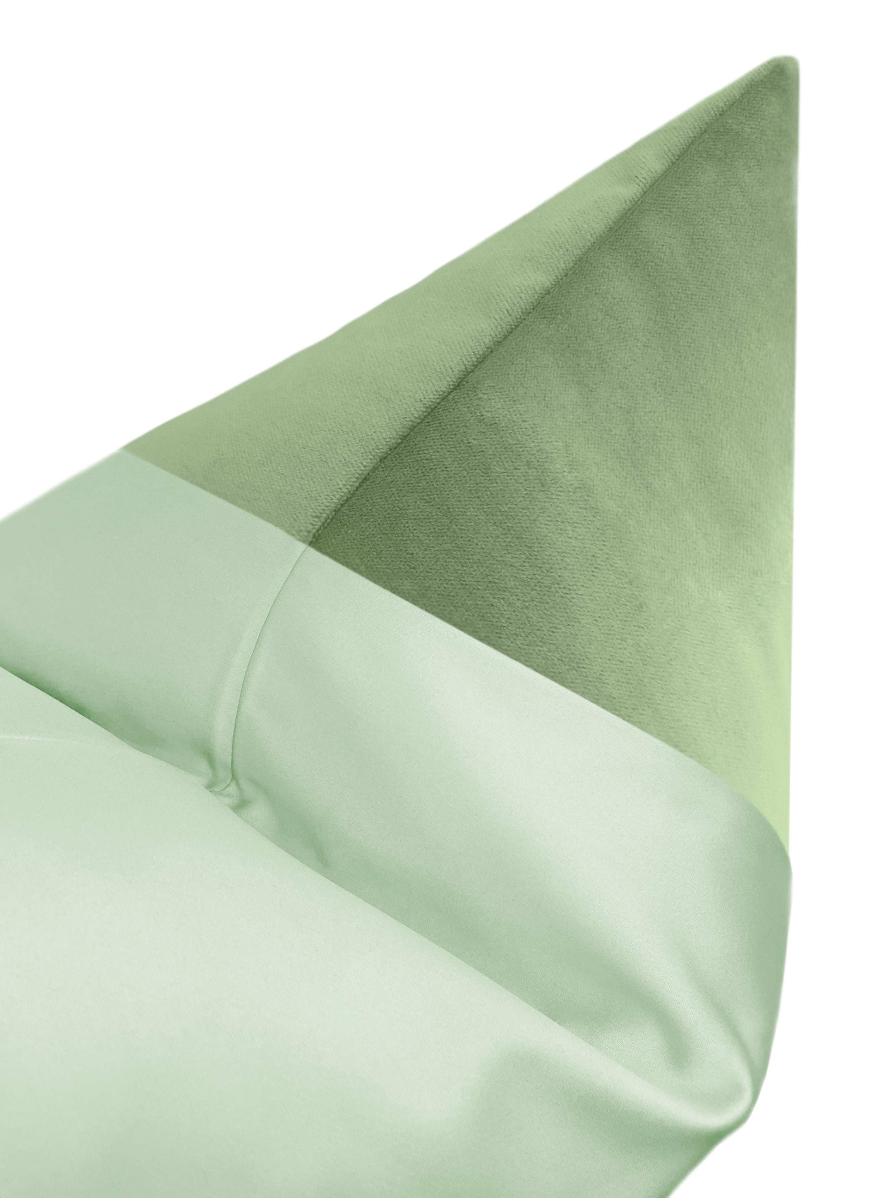 PANEL MONOCHROMATIC : SOCIETY VELVET // EUCALYPTUS - 14" X 30" - Image 2