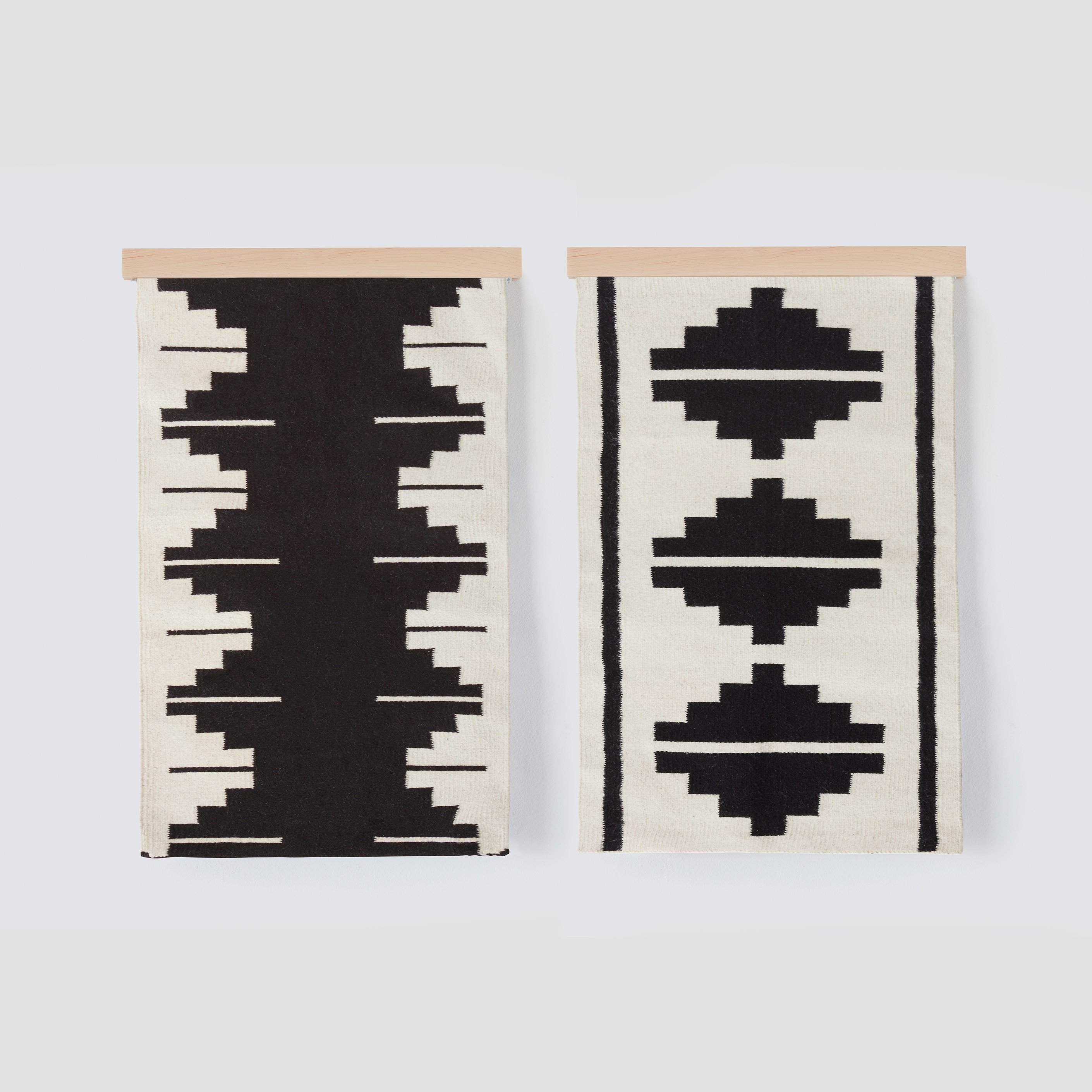 Wall Hanging Set - Black & White Series By The Citizenry - Image 0