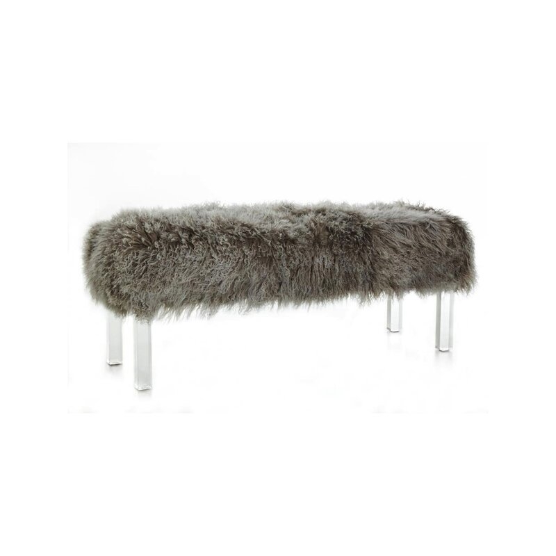 Outpost Original Upholstered Bench Size: 16" H x 36" W x 19" D - Image 0