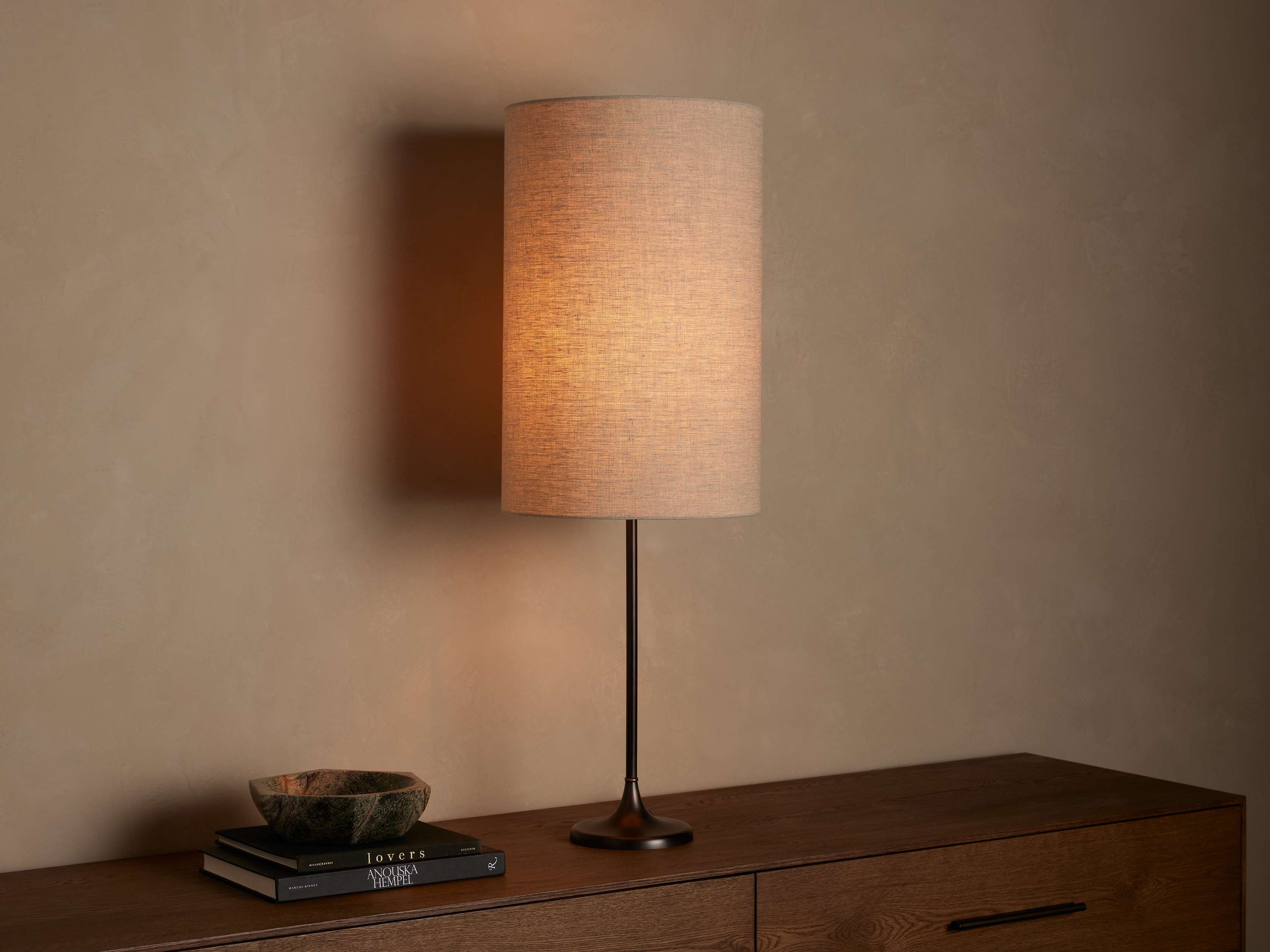 Lorelei Table Lamp in Metal Bronze - Image 0