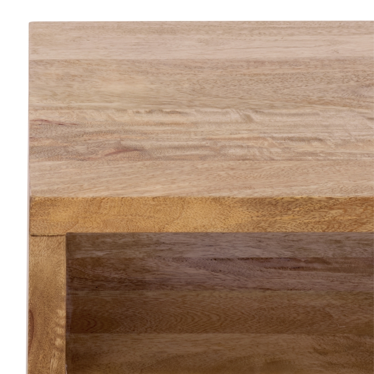 Alonzo 1 Shlf 1 Drawer Nightstand - Light Natural - Image 2