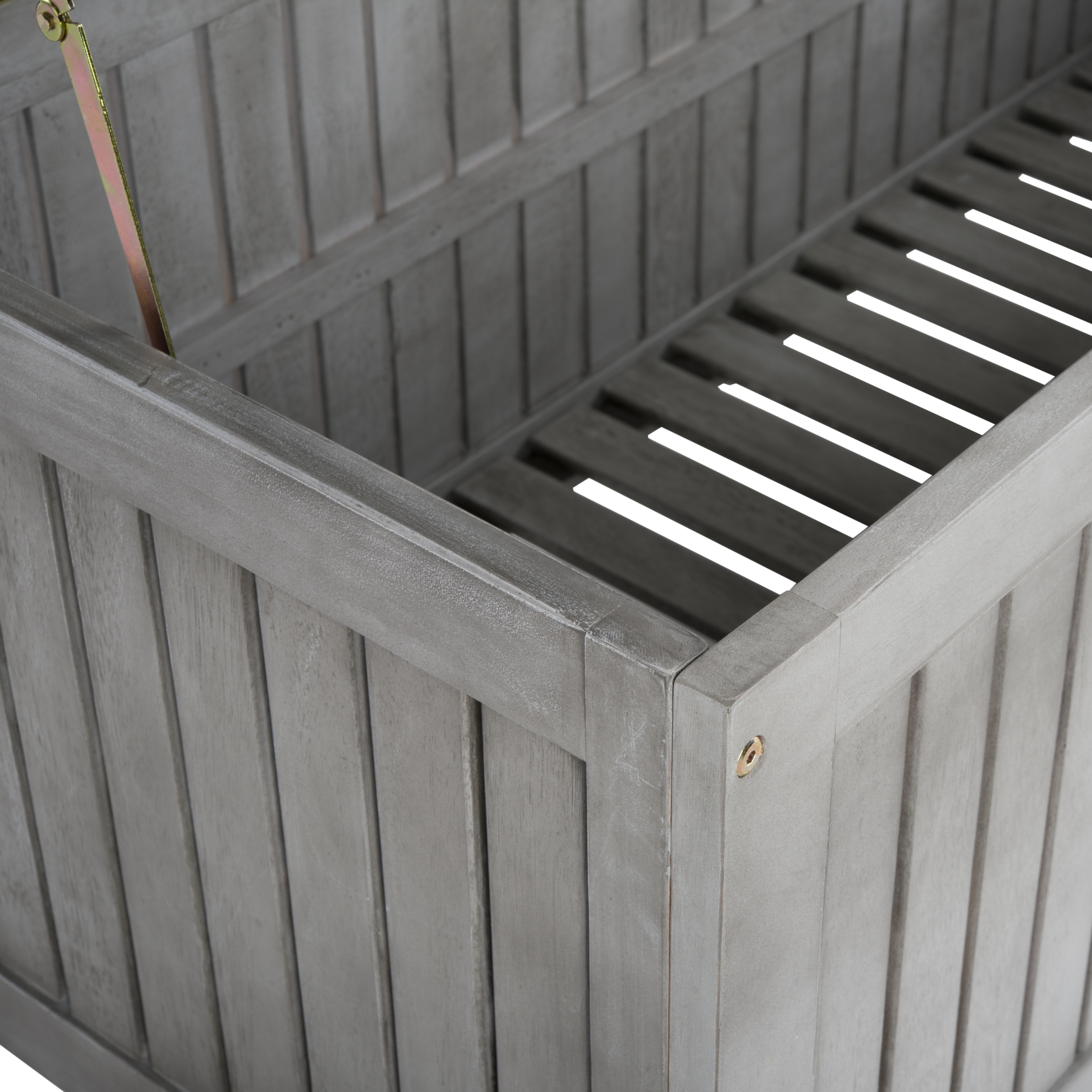 Abri 47.63-Inch L Cushion Box - Grey Wash - Safavieh - Image 6