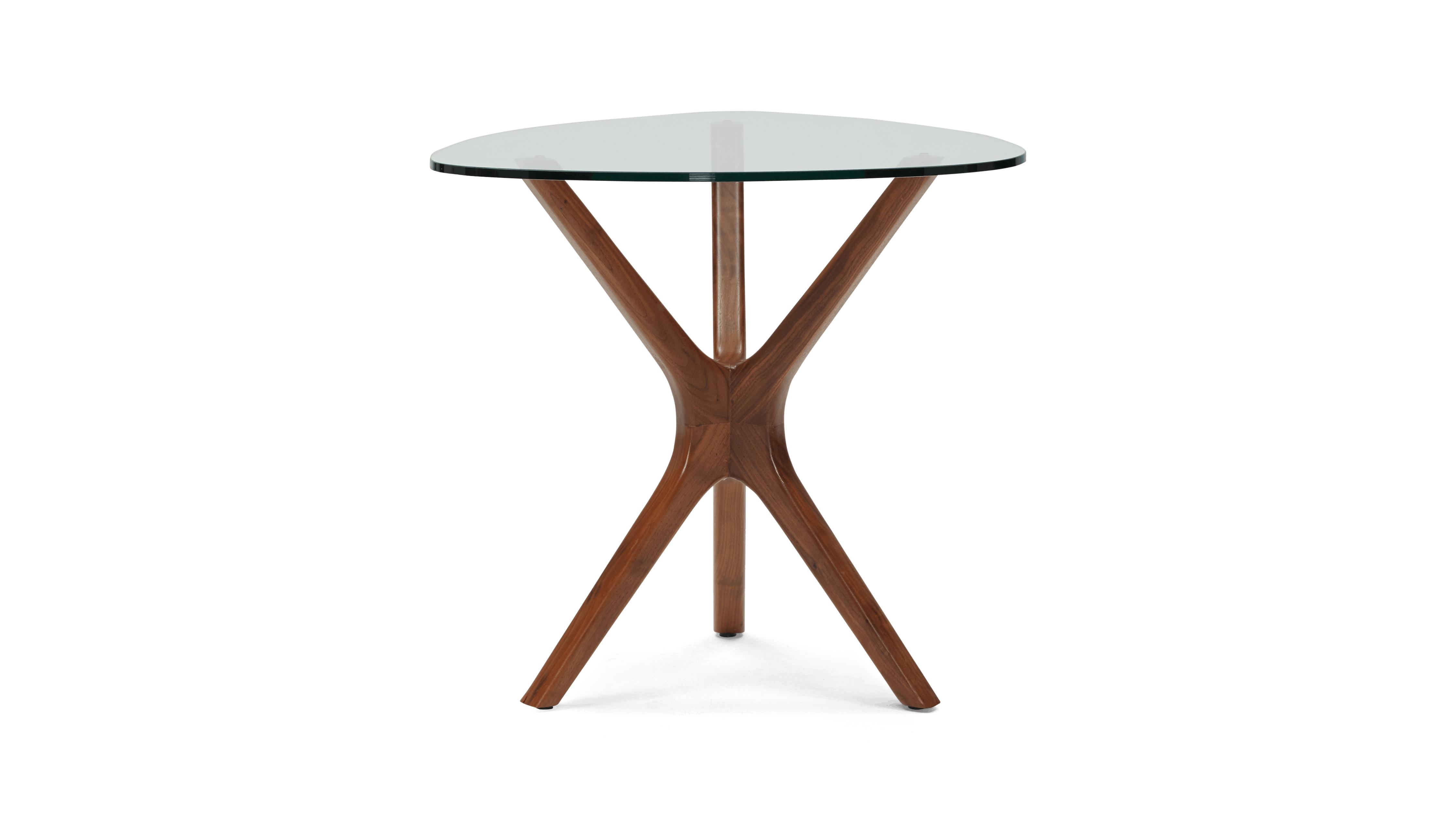 Tolson Mid Century Modern End Table - Walnut - Image 2