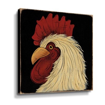 Mr Rooster Gallery Wrapped Canvas - Image 0