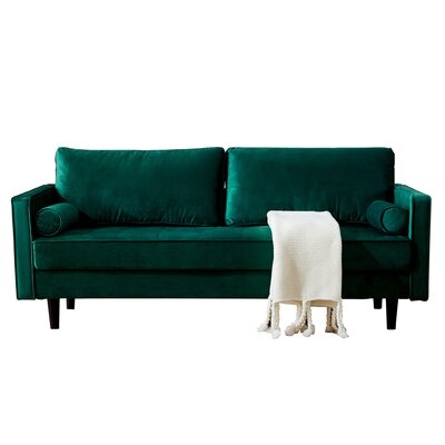 Velvet 76'' Square Arm Sofa - Image 0