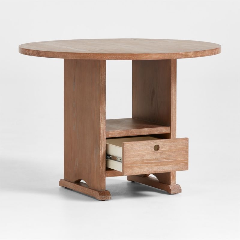 Discovery Hazelnut Kids Brown Play Table with Storage by Jeremiah Brent - Image 4