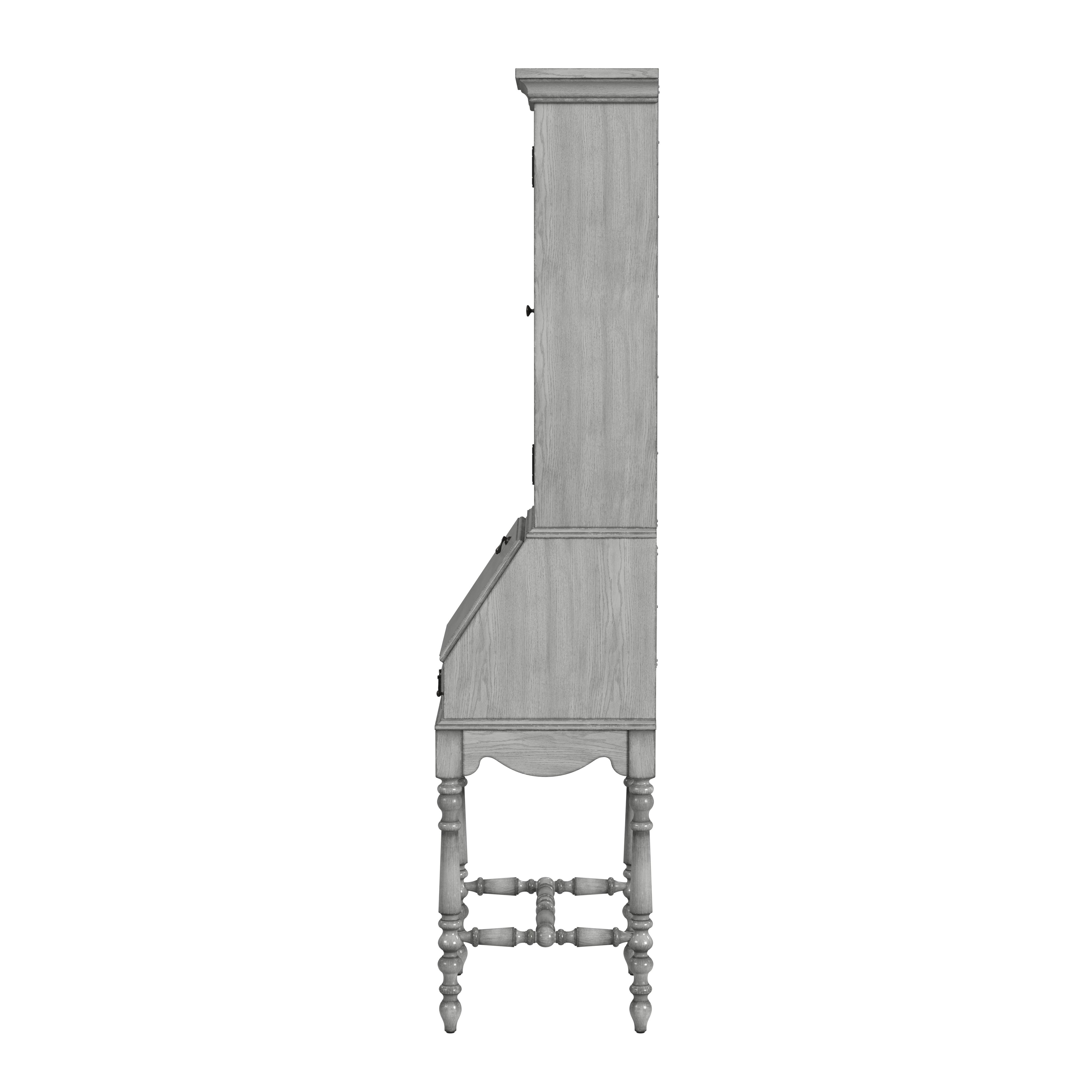 Newlark Powder Gray Secretary - Image 3