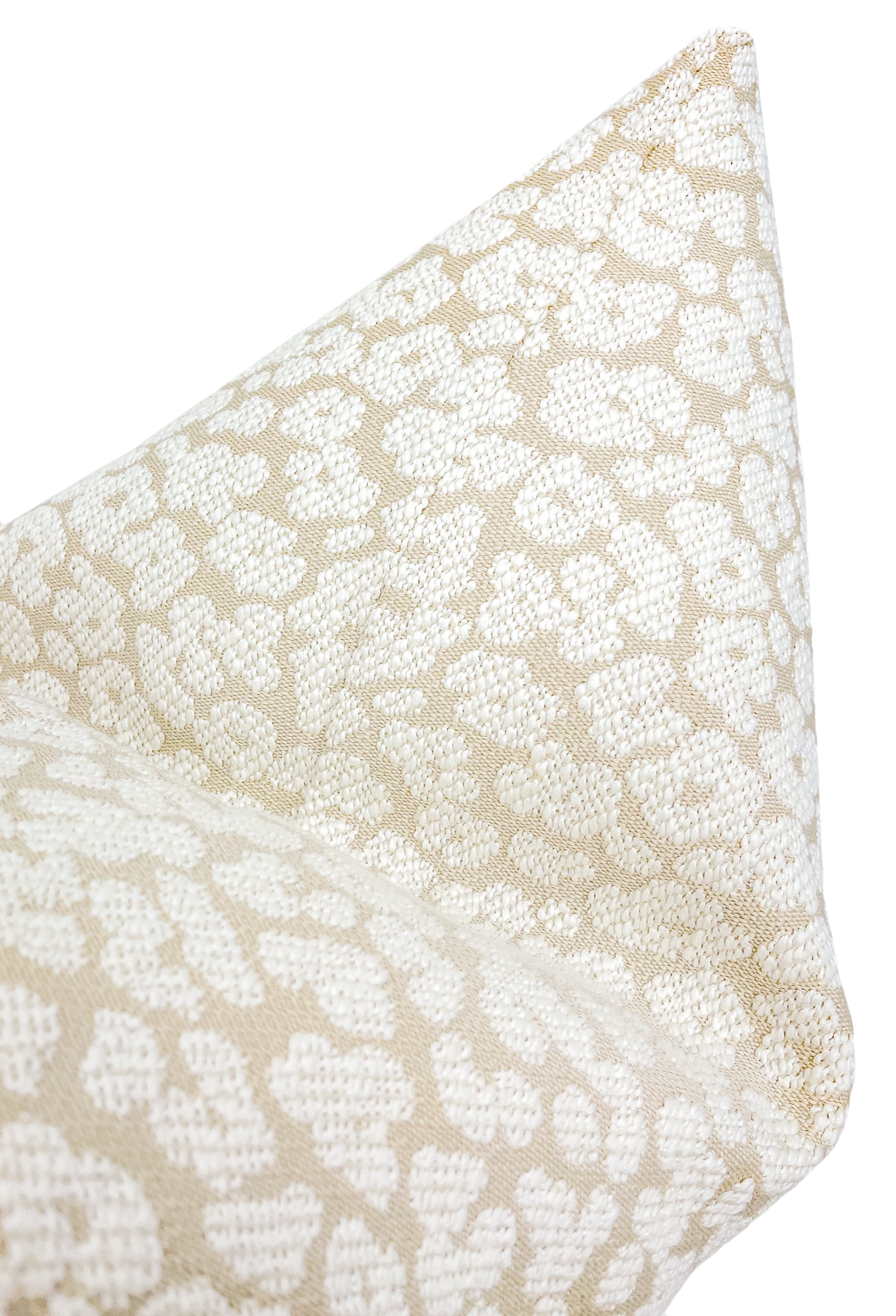 LEOPARD CHENILLE // NATURAL - BY THE YARD - Image 2