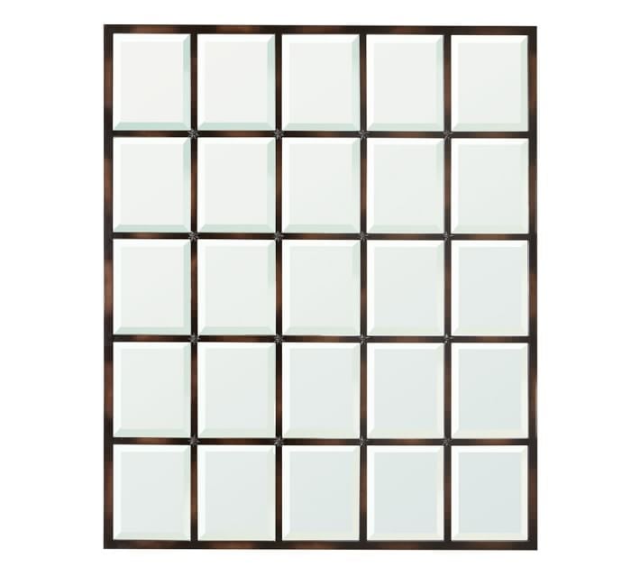Eagan Large Multipanel Wall Mirror, Bronze - 44" x 55" - Image 0