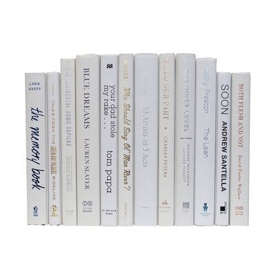 Serefina White Decorative Book Set - Image 0