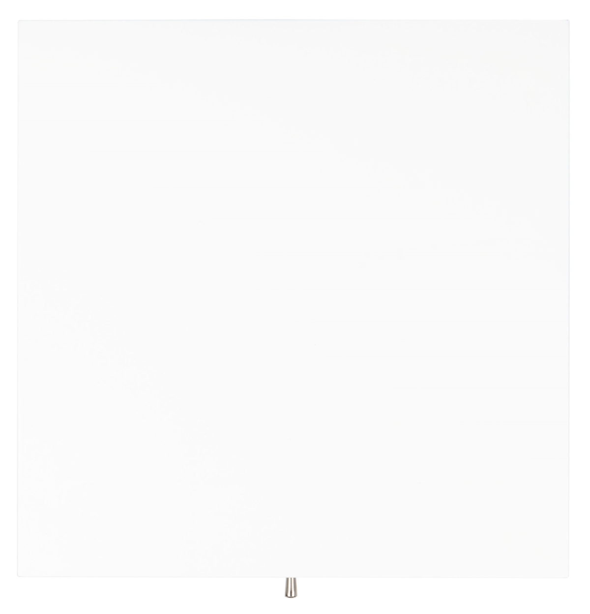 Lyla Retro Nightstand - White / Silver - Safavieh - Image 4