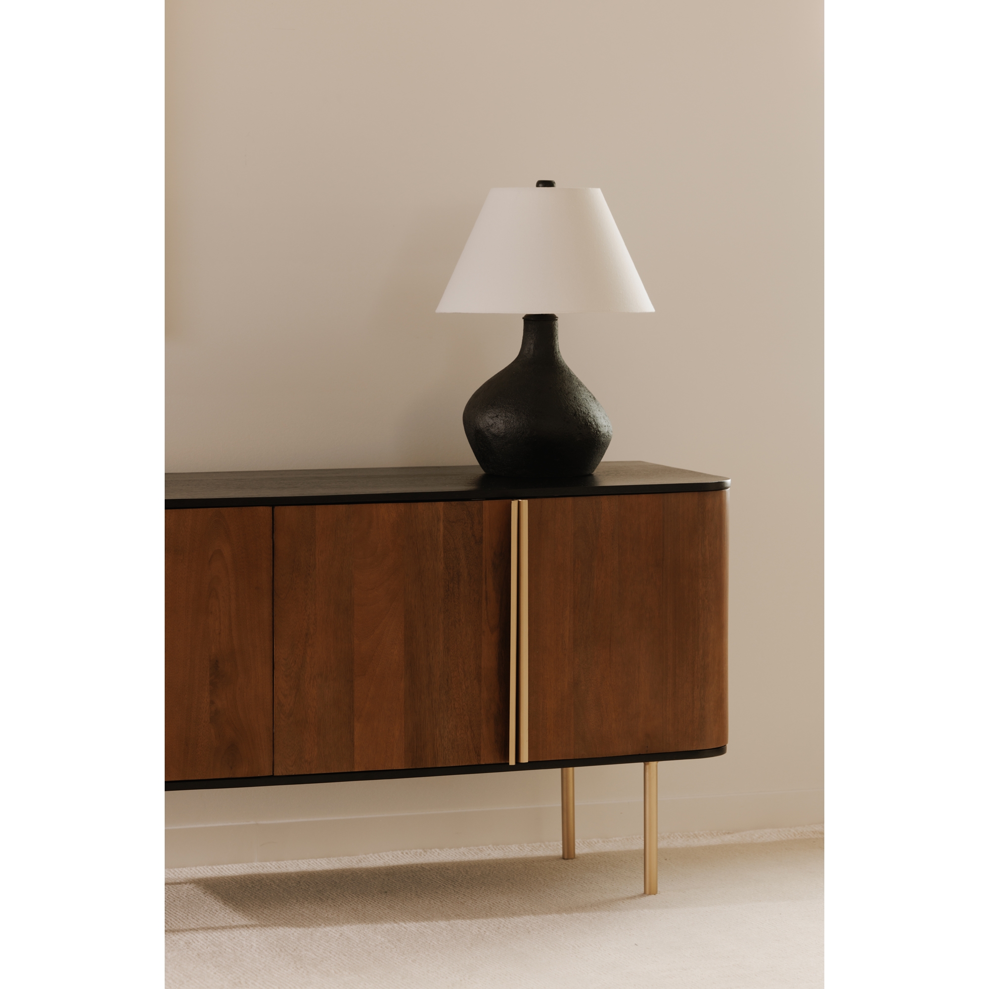 Dionne 4 Door Sideboard Brass - Image 9