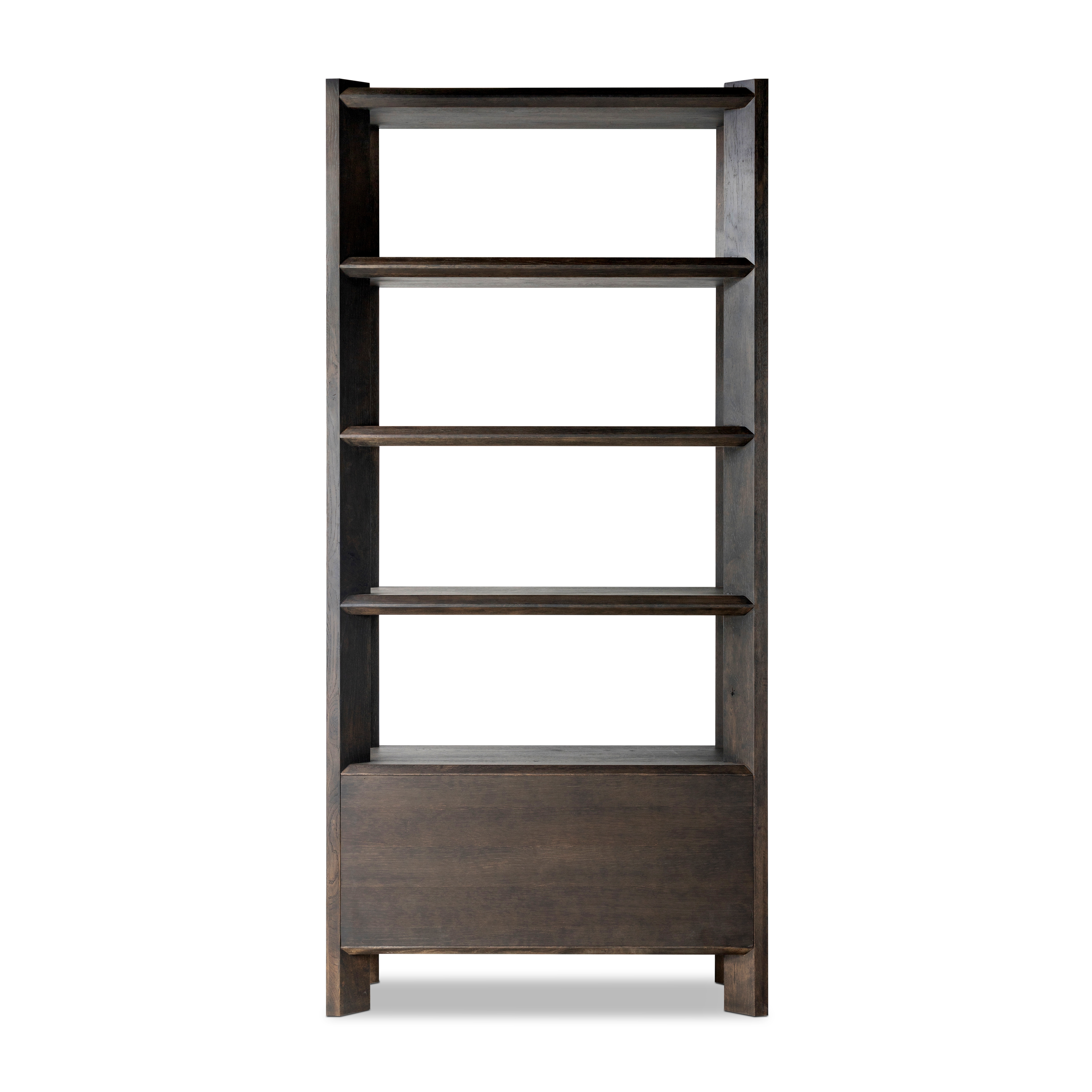 Orwin Bookshelf-Smoked Black Oak - Image 6