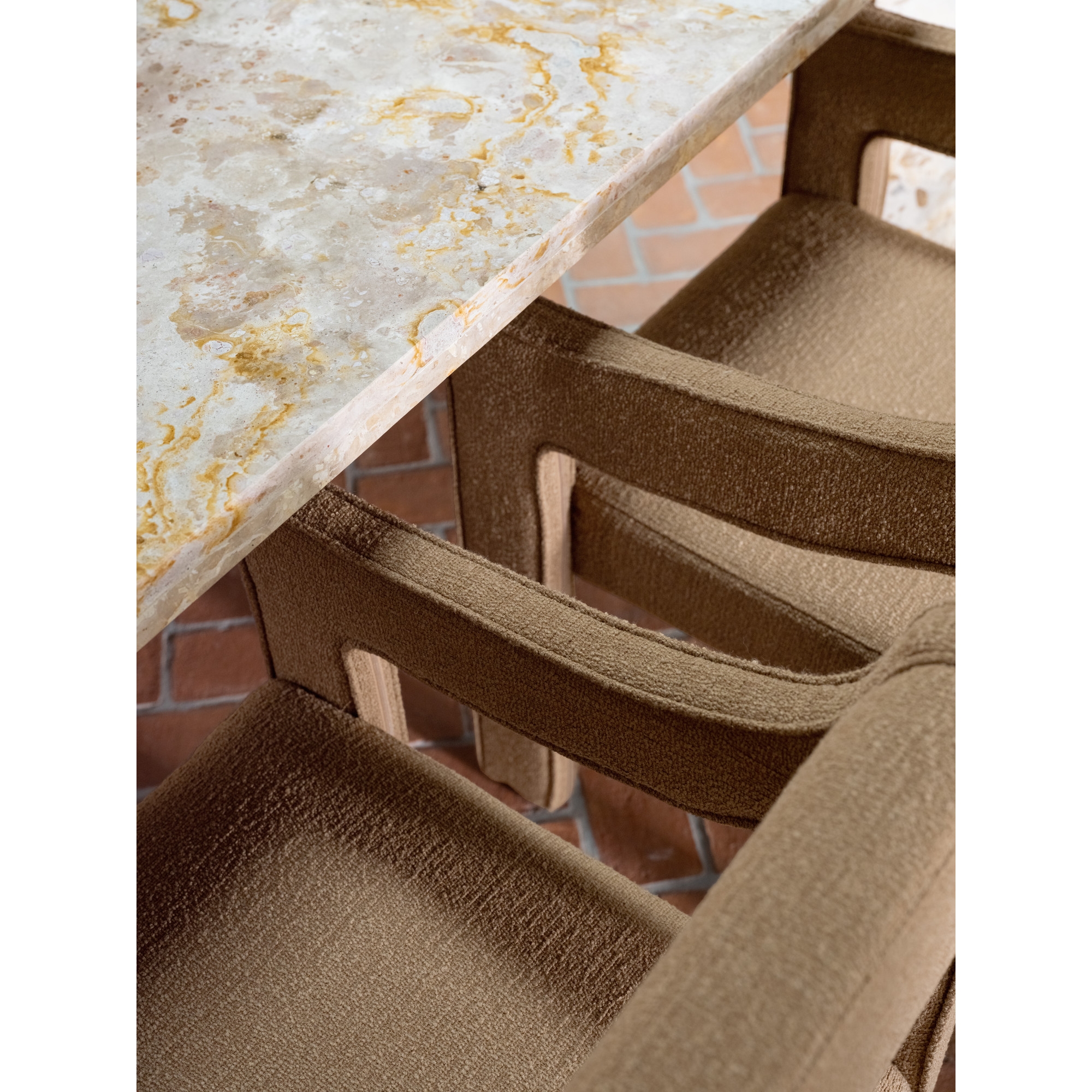 Elise Dining Chair Ochre - Image 12