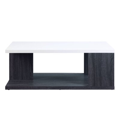 Elvester Floor Shelf Coffee Table with Storage - Image 0