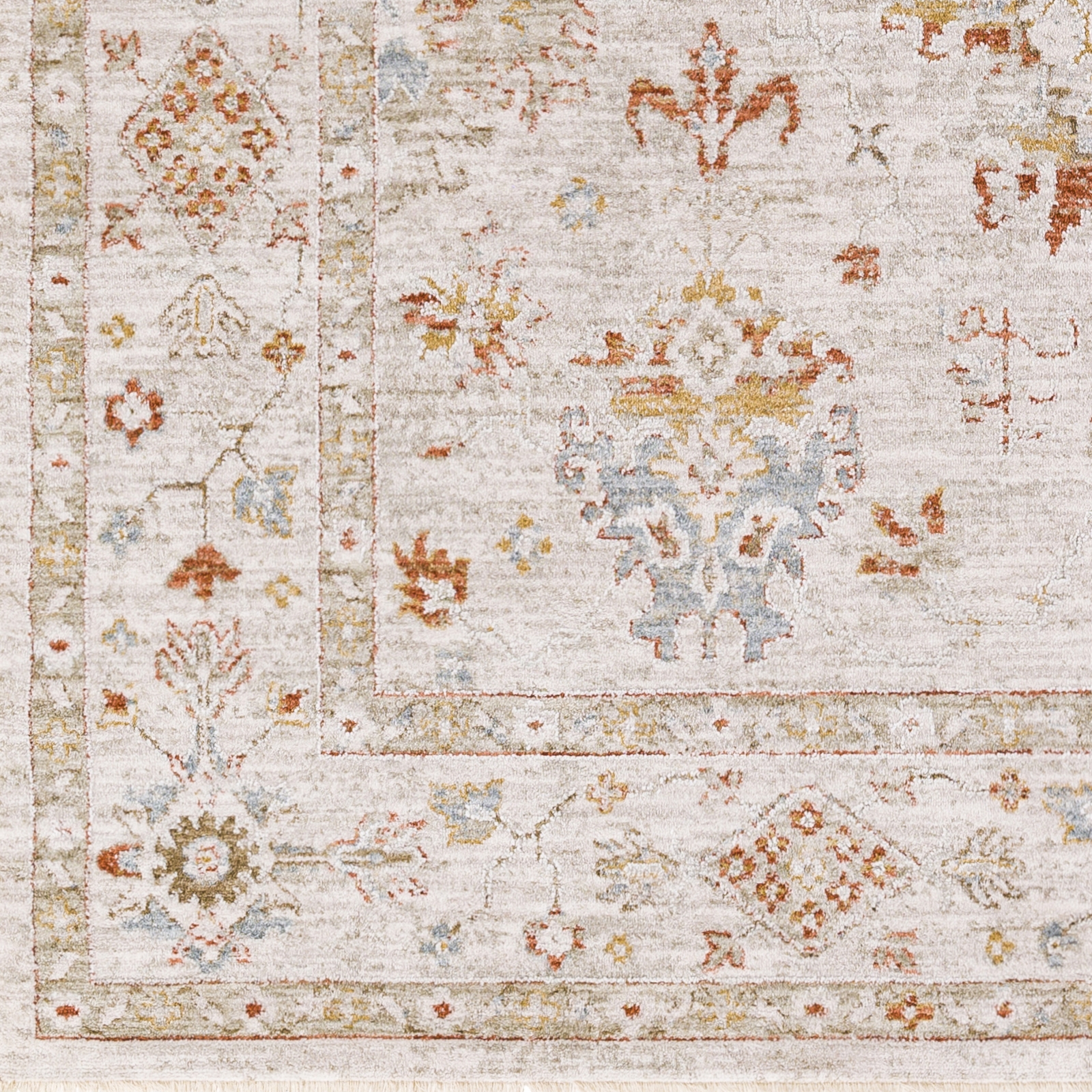 Avant Garde Beige Indoor 7'10" x 7'10" Machine Woven Rug - Image 4