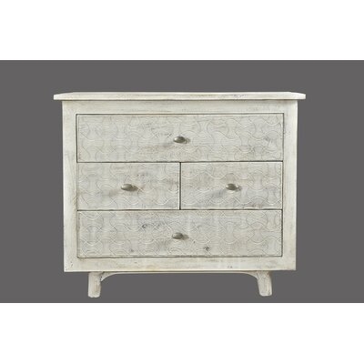 4 - Drawer Solid Wood Bachelor's Chest - Image 0