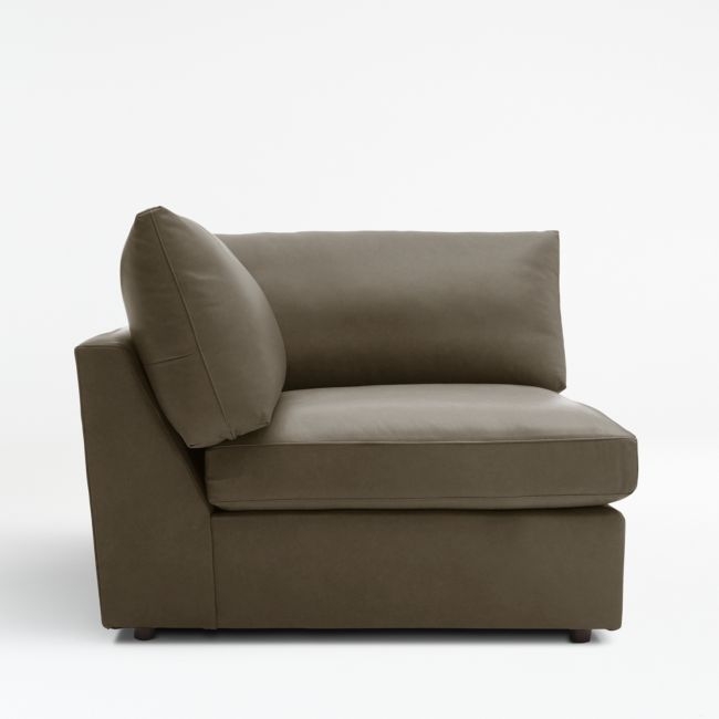 Lounge Leather Corner Chair Sectional Piece - Image 0
