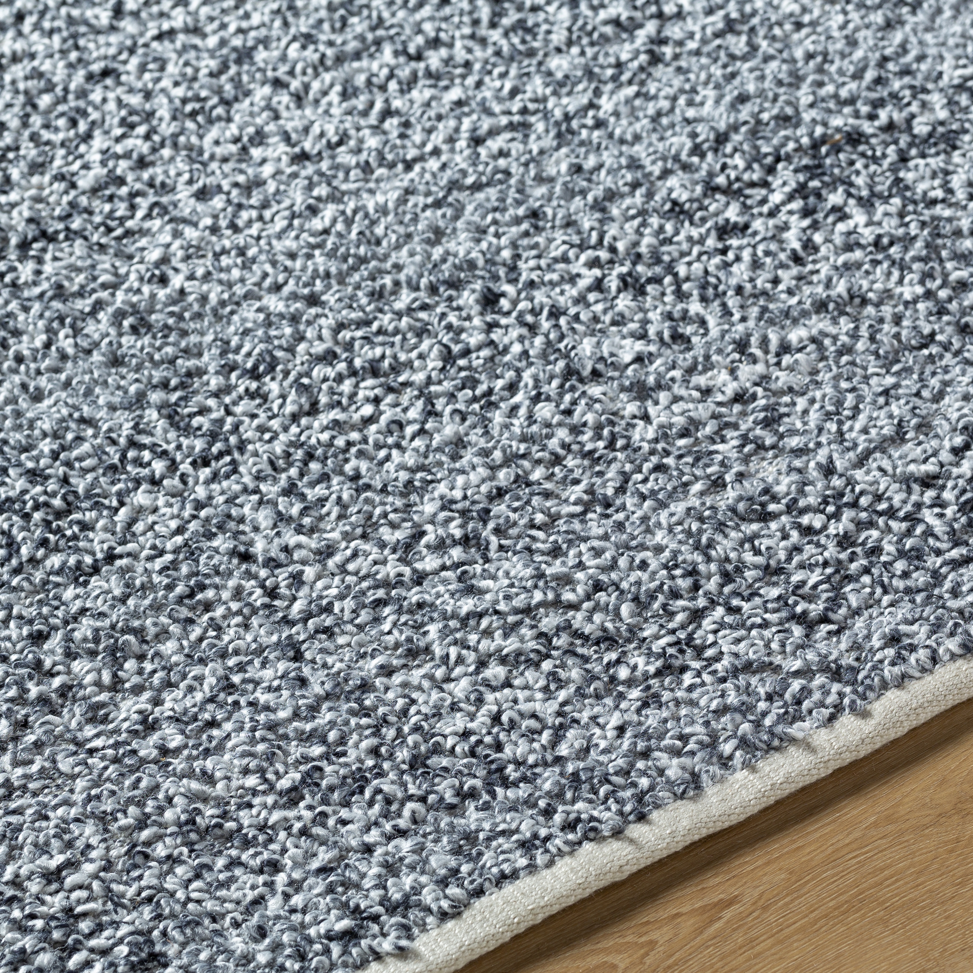 Boculette Gray Indoor 12' x 15' Handmade Rug - Image 3