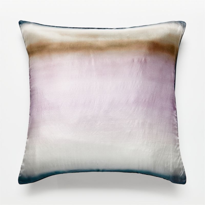 20" Blurred Ombre Pillow with Down-Alternative Insert - Image 1