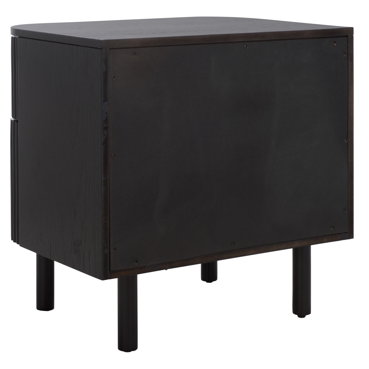 Himanshu 2 Drawer Nightstand - Black - Safavieh - Image 8