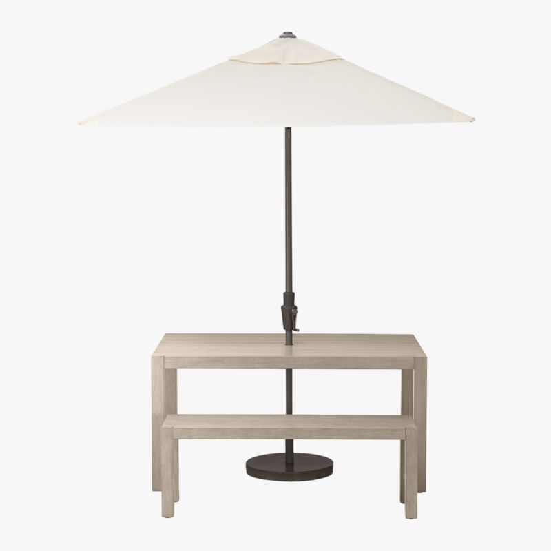 Matera Grey Outdoor Dining Table - Image 7