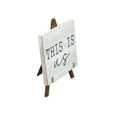 Cousins This is us Wooden a Frame Freestanding Tabletop Decor - Image 0