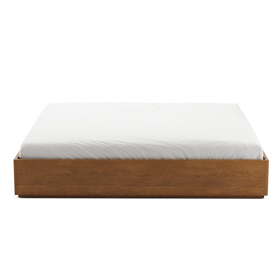 Leif King Platform Bed - Smoked Oak - Image 2