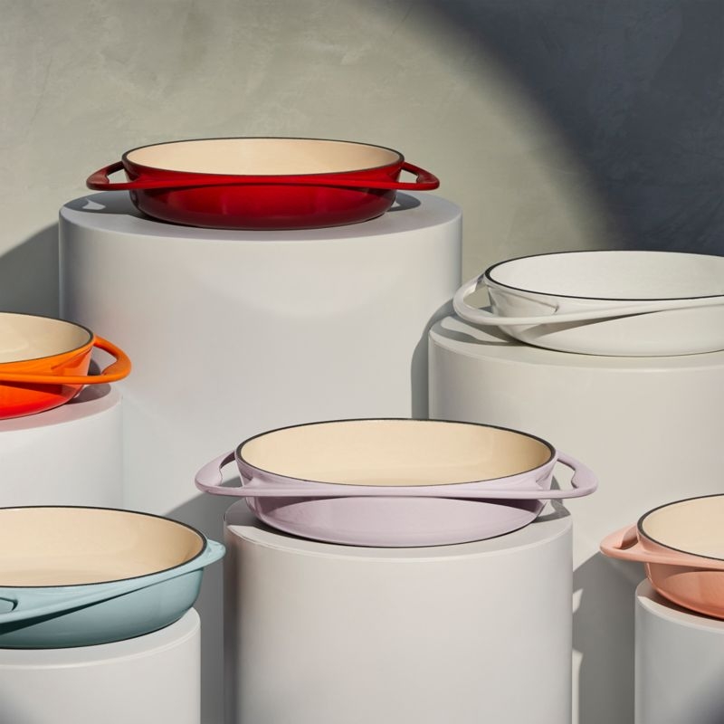 Le Creuset ® Heritage Traditional 2-Qt. Cerise Round Tarte Tatin Dish - Image 5