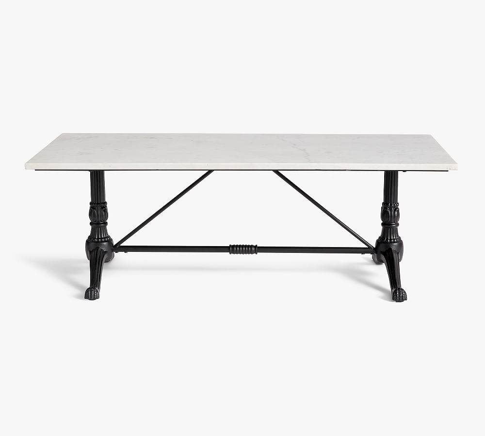 Rae Rectangular Marble Coffee Table - Image 0