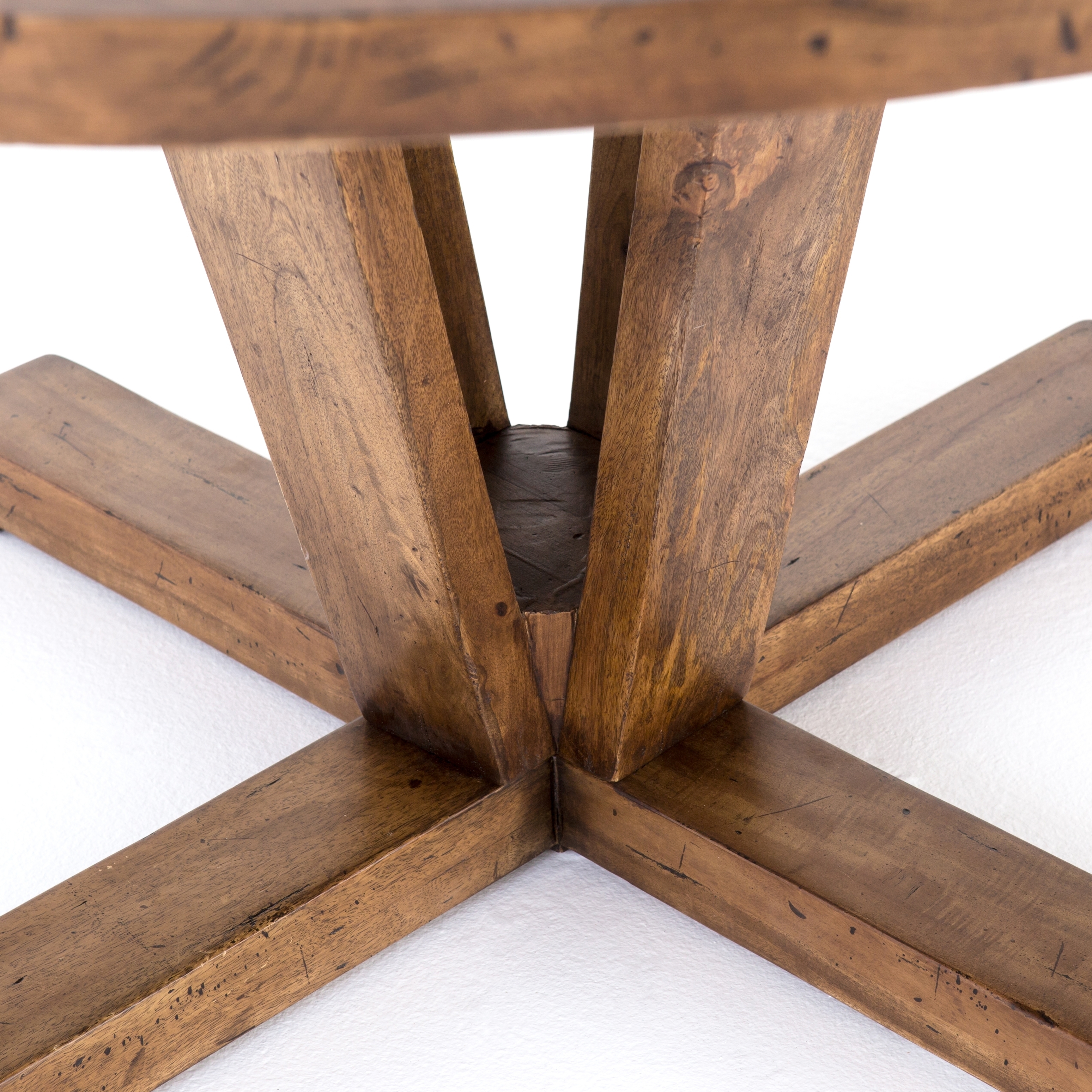 Maleva Round Dining Table, Reclaimed Wood - Image 7